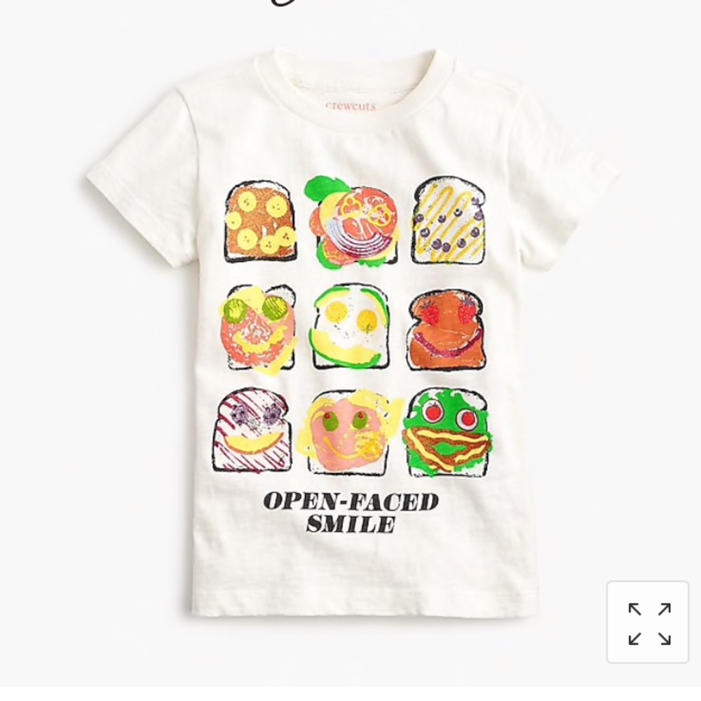 J. CREW SANDWICH 4/5 TEE NEW